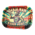 Typisch Hollands Ganja Men Metal Rolling Tray (18x14 cm) | Typically Dutch