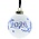 Heinen Delfts blauw Christmas bauble 2026 - Delft Blue - Ceramic - 7 cm