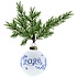 Heinen Delfts blauw Weihnachtskugel 2026 – Delfter Blau – Keramik – 7 cm
