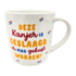 Becky`s Mok geslaagd Wit - er mag gekust worden