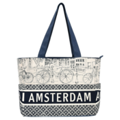 Robin Ruth Fashion Luxury Amsterdam - Schultertasche - Denim - Dunkelblau
