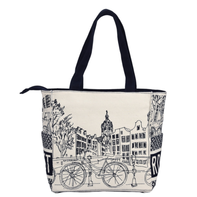 Robin Ruth Fashion Amsterdam - Schouder/handtas  - klein - Denim - Donkerblauw