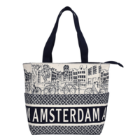 Robin Ruth Fashion Luxury Amsterdam – Schulter-/Handtasche – Denim – Dunkelblau