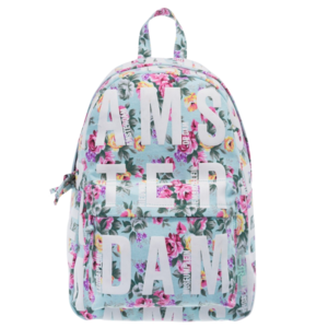 Robin Ruth Fashion Rucksack - Blumen - Amsterdam - Mintgrün