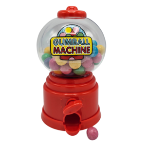 Becky`s Small gumball machine - 120 grams - Red