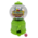 Becky`s Small gumball machine - 120 grams - Green