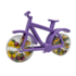 Becky`s Candy Toy Bicycle - Purple 20x12 cm