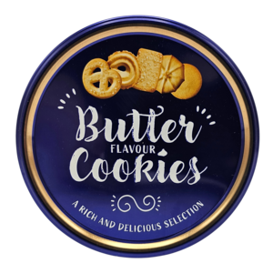 Becky`s Aufbewahrungsdose – knusprige Kaffeekekse mit reichhaltigem Buttergeschmack – 114 Gramm