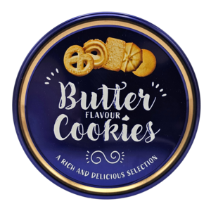 Becky`s Storage tin - brittle coffee biscuits with a rich butter flavour - 114 grams