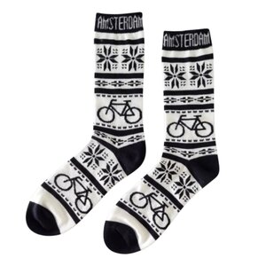 Holland sokken Men's Socks - Cycling - White and Black
