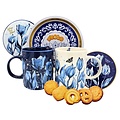 typisch-hollands-geschenkpakket Geschenkset blauw -witte-mokken en groot blik koek