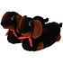 Apollo Dierenpantoffels - Teckels - Zwart -bruin