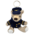 TTD Gifts Plush bear keychain - pilot