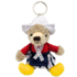 TTD Gifts Plush bear keychain - Farmer's wife