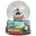 TTD Gifts Sneeuwbol Holland - Molen - Boerin - Oud Hollands