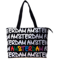 Robin Ruth Fashion Grote Schoudertas - Amsterdam - Zwart wit