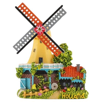 Matix Magnetic polystone carousel - yellow