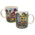 Ter Steege souvenirs Mug Amsterdam - rotes Fahrrad - Brücke und Grachtenhäuser