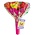 Becky`s Lollipop Bouquet with 12 Fruit Lollipops