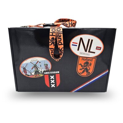 Typisch Hollands Holland koffer - Ik vertrek - Nederlands lekkers