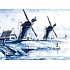 Typisch Hollands Luxury Delft Blue gift set (Mugs and Stroopwafels)  - Copy