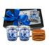 Typisch Hollands Luxe cadeauset Delfts blauw  ( Mokken en Stroopwafels)  - Copy