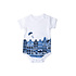 Heinen Delfts blauw Delftblauer Body - 0-3 Monate