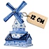 Matix Delfterblaue Turmmühle in PVC-Geschenkbox, 12 cm