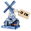 Matix Windmühle aus Delfter Blau mit küssendem Paar, 12 cm