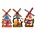 Matix Magnet set - Windmills - Value set - Holland and Amsterdam