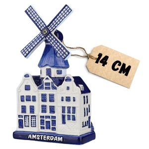 Matix Windmühle Amsterdam - Delfter Blau - Klein