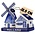 Matix Stellingmolen Holland - Delftsblauw