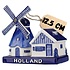Matix Tower mill Holland - Delft blue