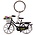 Matix Sleutelhanger Fiets - Zwart - Utrecht