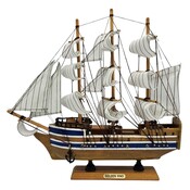Typisch Hollands Holzmodell der Goldhirschkuh – 33 cm
