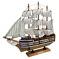 Typisch Hollands Holzmodell der Goldhirschkuh – 33 cm