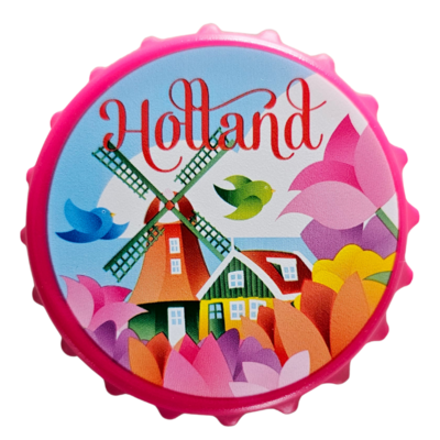Matix Dutch windmill and tulip opener - Magnetic