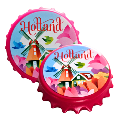 Matix Dutch windmill and tulip opener - Magnetic