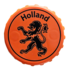 TTD Gifts Opener Holland bicycle - lion - Magnetic