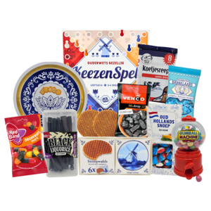 Typisch Hollands Niederländisches Familiengeschenk- und Spielepaket - Keezen