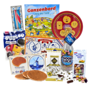 Typisch Hollands Nederlands familie cadeau en spellenpakket - Ganzenbord