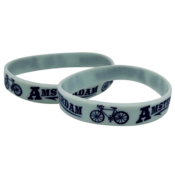 TTD Gifts Armbandje - Amsterdam - blauw - fiets