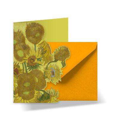 Museumgifts Holland Kerst-geschenkpakket Vincent  van Gogh - Zonnebloemen
