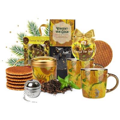 Museumgifts Holland Kerst-geschenkpakket Vincent  van Gogh - Zonnebloemen