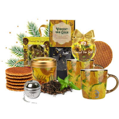 Museumgifts Holland Kerst-geschenkpakket Vincent  van Gogh - Zonnebloemen