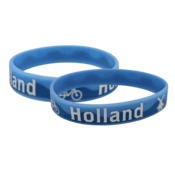 TTD Gifts Armbandje - Amsterdam - blauw - fiets