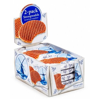 Matix Stroopwafel packed in sets of 2 - Box - 10 packs