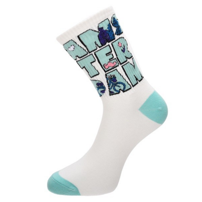 Robin Ruth Damensocken Amsterdam - Weiß-blau Größe 36-41