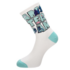 Robin Ruth Damensocken Amsterdam - Weiß-blau Größe 36-41