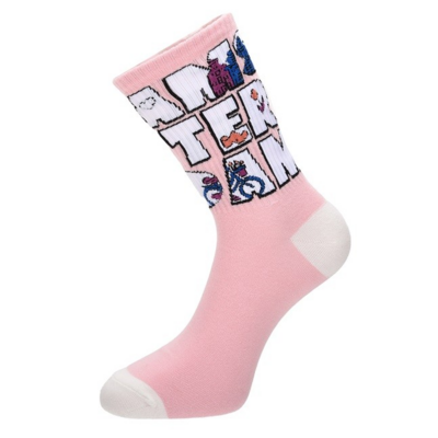 Robin Ruth Women's socks Amsterdam - Pink-White - size 36-41